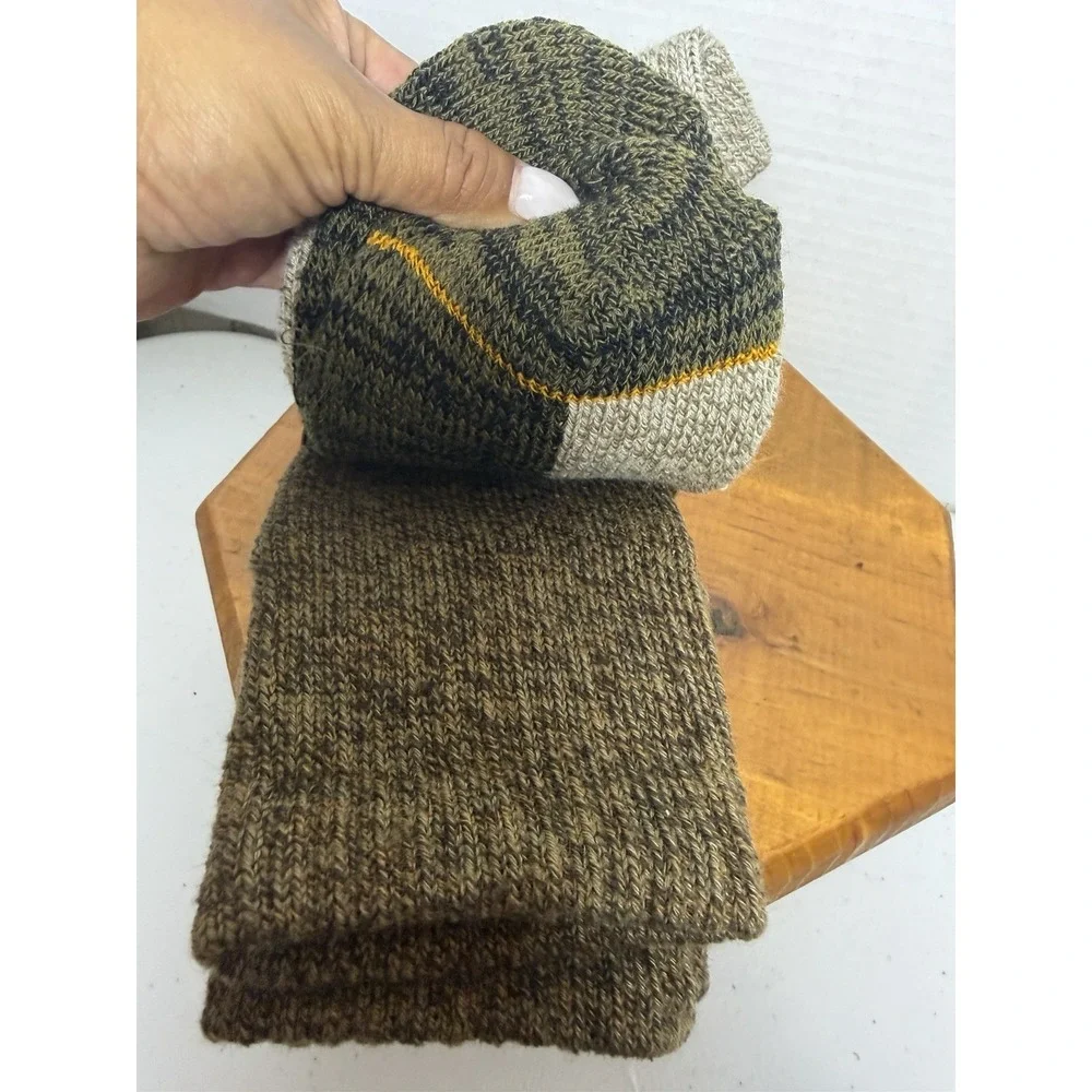 Gold Toe Signature Heavyweight Boot Socks 2 Pair Size 6-12.5 Cushioned Crew